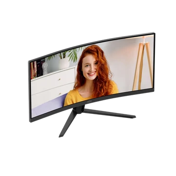 AOC Ívelt VA monitor 34" CU34B3E, 3440x1440, 21:9, 300cd/m2, 4ms, DisplayPort/HDMI