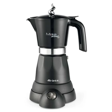ARIETE 1368.BK Ariete Moka Aroma elektromos kotyogós kávéfőző, 4-6 személyes