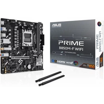 ASUS Alaplap AM5 PRIME B850M-F WIFI AMD B850, mATX