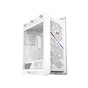 ASUS Ház ROG Strix Helios II GX601S, Tápegység nélkül, Fehér, Üvegfalú