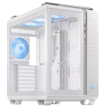 ASUS Ház TUF Gaming GT502 Plus, 750W (AP-750G), Fehér, Üvegfalú