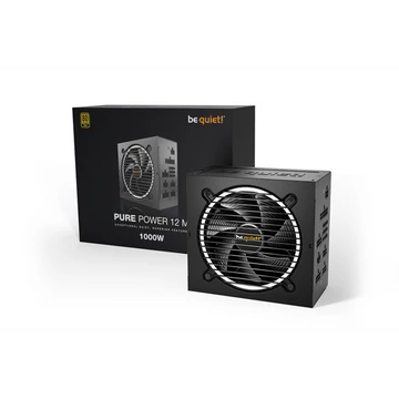 BE QUIET! Tápegység Pure Power 12 1000W, 12cm, 80+ Gold Moduláris, Aktív PFC