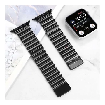BLACKBIRD Szíj Iwatch készülékhez STEEL fekete 38/40/41/S1042 mm