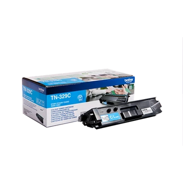 BROTHER Toner TN329C - 6000 oldal, Ciánkék 