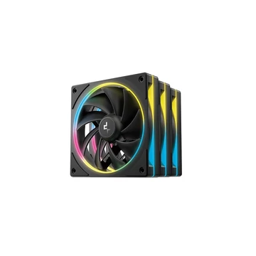 DEEPCOOL Rendszerhűtő  Ventilátor FL12 SE 3IN1 ARGB, 12cm, (3 darab/csomag)