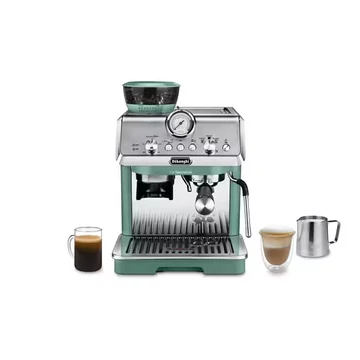 DELONGHI EC9155.GR La Specialista Arte kávéfőző, 8 őrlési fokozat, tartály: 1,7 l, Zöld