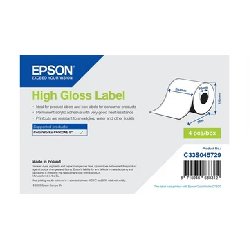 EPSON High Gloss Label Cont.R, 203mm x 58m