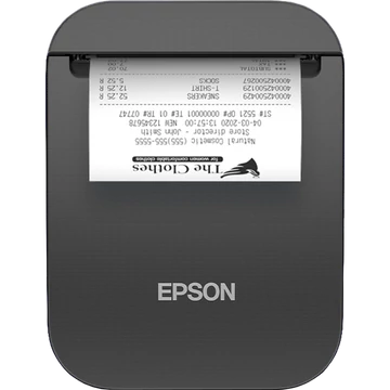 EPSON blokknyomtató TM-P80II AC (121), 79,5mm, USB-C/Bluetooth, fekete