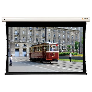 FUNSCREEN 102" (16:10) Premium Plus motoros vetítővászon (oldalfeszített, Méret: 247x148 cm, Látható méret: 221x138 cm)