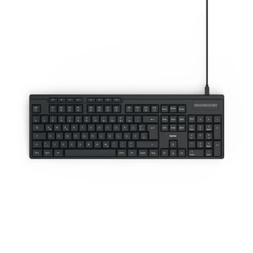 HAMA 173052, BILLENTYŰZET "CK-200", USB, FEKETE
