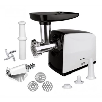 HEINNER MG-2100BKWH Húsdaráló, 1.5-1.9kg/perc, 3 vágólap, 2100W, Fehér/Fekete