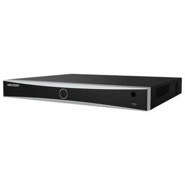 HIKVISION Video Recorder NVR 4 csatornás 1xHDD, 4xPOE (Rögzítési sávszélesség: 40Mbps) AcuSense Pro