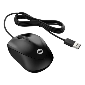HP vezetékes egér 1000 - fekete