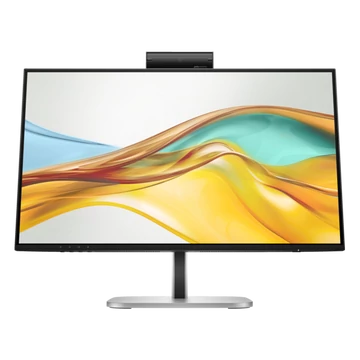 HP monitor 23.8” Series 5 Pro 524pm Matt IPS 1920x1080, 100Hz, 16:9, 1500:1,350cd,5ms,HDMI,DP, webcam, speak, fekete