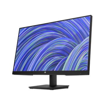 HP monitor V24i G5 FHD 23.8" Matt IPS 1920x1080, 16:9, 1000:1, 250cd, 5ms, HDMI VGA DisplayPort - fekete