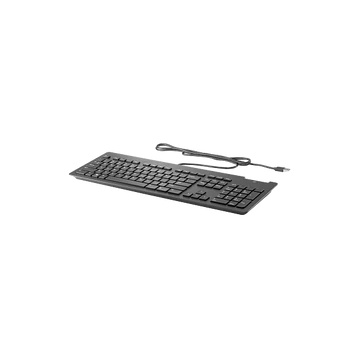 HP vezetékes billentyűzet Business Slim v2 Smart Card USB - fekete