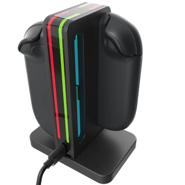HYPERKIN Power Spire Nintendo Switch 2 Joy-Con Töltőállvány, Fekete
