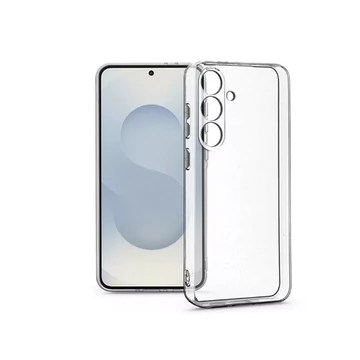 Haffner Clear Case kameravédős szilikon tok - Samsung SM-A566 Galaxy A56 5G - átlátszó