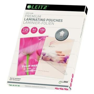 LEITZ iLAM UDT meleglamináló fólia, A4, 125 mikron (100 darab)