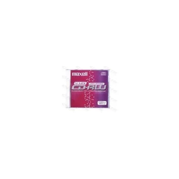 MAXELL CD lemez CD-RW80 Normál tok, 12x Újraírható