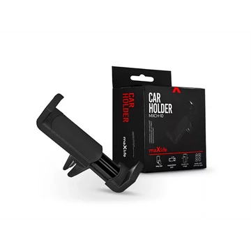 MAXLIFE UNIVERZÁLIS SZELLŐZŐRÁCSBA ILLESZTHETŐ AUTÓS TARTÓ - MAXLIFE MXCH-10 CAR HOLDER - FEKETE