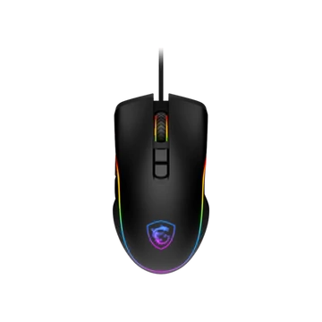 MSI ACCY FORGE GM300 Optical GAMING Wired Mouse, 7200dpi, Black