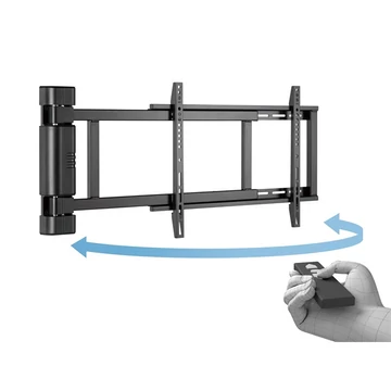 MULTIBRACKETS Motoros forgatható fali konzol, M Motorized Swing Mount X-Large (RF) (42-75", max.VESA: 600x400 mm, 45kg)