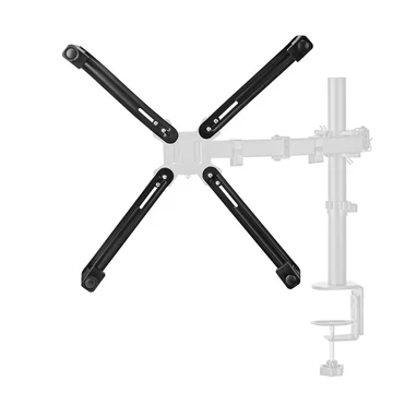 Nedis MMNVSA110BK adapter rögzítőkészlet VESA monitor rögzítéséhez VESA rögzítőkar, 13 mm | 27" | Maximális súly: 8 kg,