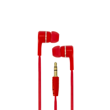 SBOX Füllhallgató, EARPHONES, Red