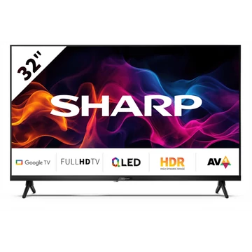 SHARP 32GF3265E 32"/81cm Full HD QLED Google TV, 1920x1080, 2xHDMI/2xUSB