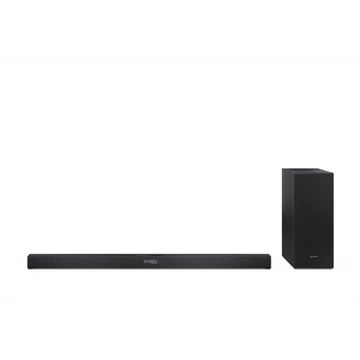 SHARP HT-SBW320 2.1 Dolby Atmos / DTS:X Vezeték nélküli hangprojektor mélynyomóval, Fekete