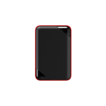 SILICON POWER 2.5" HDD USB 3.2 5TB Armor A62 ütésálló + vízálló, Fekete-Piros