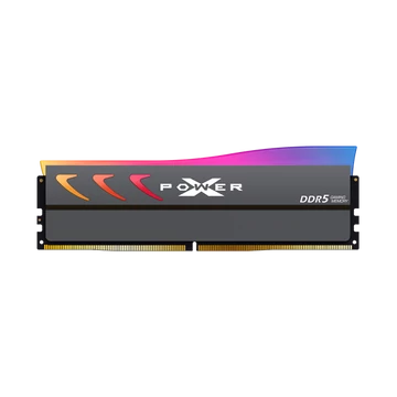 SILICON POWER Memória DDR5 32GB 6400Mhz CL32 DIMM Storm RGB Gaming XMP 3.0/EXPO