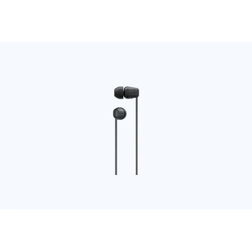 SONY WIC100B.CE7 BT Vezeték nélküli Fülhallgató, Fekete