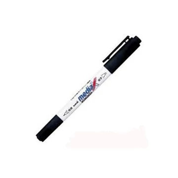 UNI PD-153T FEKETE CD-MARKER KÉT HEGYŰ