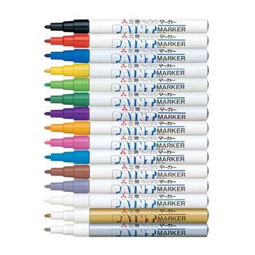 UNI Paint Marker Pen Fine PX-21 - Silver