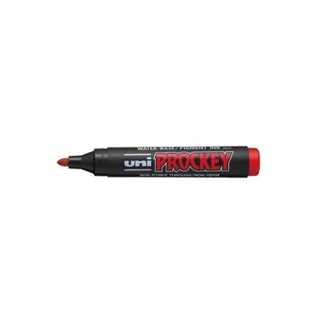 UNI Prockey Marker Pen Medium Bullet Tip PM-122 - Red