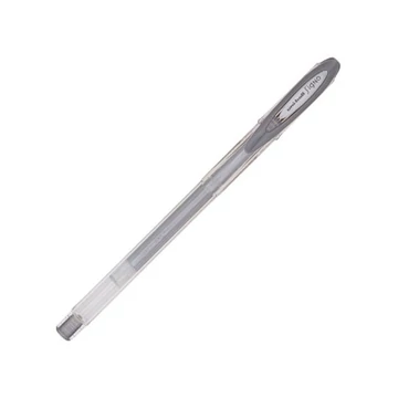 UNI Uni-ball UM-120NM Signo Metallic Gel Rollerball Pen - Silver