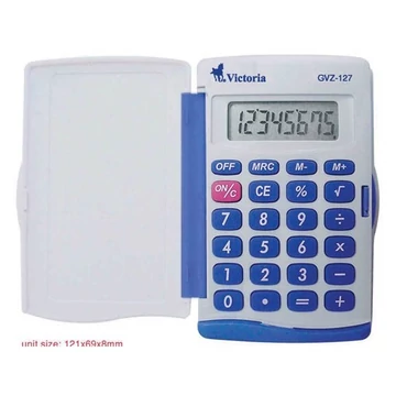 VICTORIA Zsebszámológép, 8 számjegy, VICTORIA "GVZ-127"