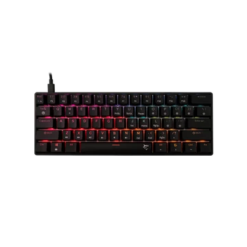 WHITE SHARK GK-004111B/R-US SHINOBI-2/B-R-US mech. bill. 61 piros gomb,fekete,angol
