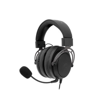 WHITE SHARK GORILLA-B/G, GH-2341-B/G gamer fejhallgató, fekete/ezüst, (3.5 Jack)