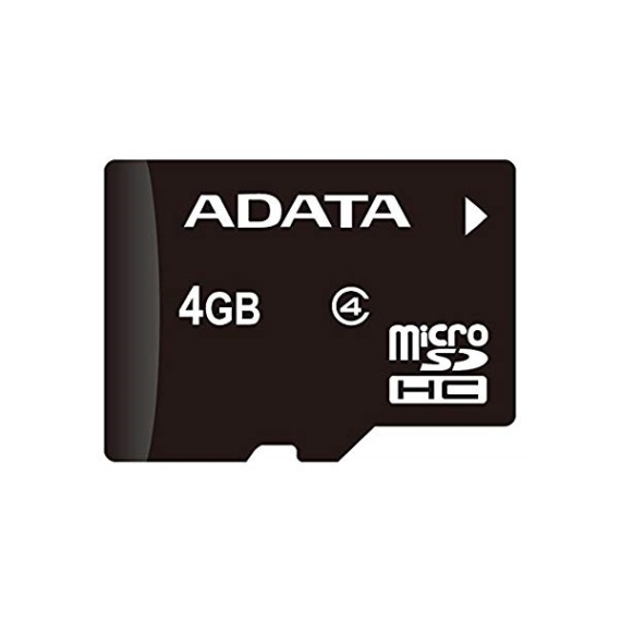 ADATA Memóriakártya MicroSDHC 4GB + Adapter CL4