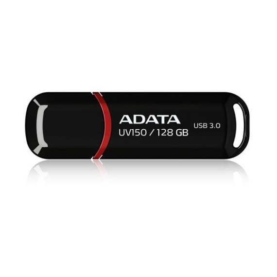 ADATA Pendrive 128GB, UV150 USB 3.1, Fekete
