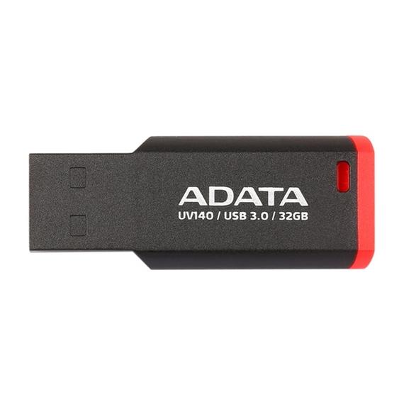 ADATA Pendrive 32GB, UV140 USB 3.1, Fekete-piros