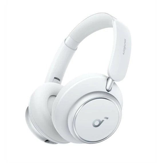 ANKER Vezeték Nélküli Fejhallgató, Soundcore Q45, Aktív Zajszűrő, fehér - A3040G21