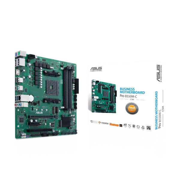 ASUS Alaplap AM4 PRO B550M-C/CSM AMD B550, mATX