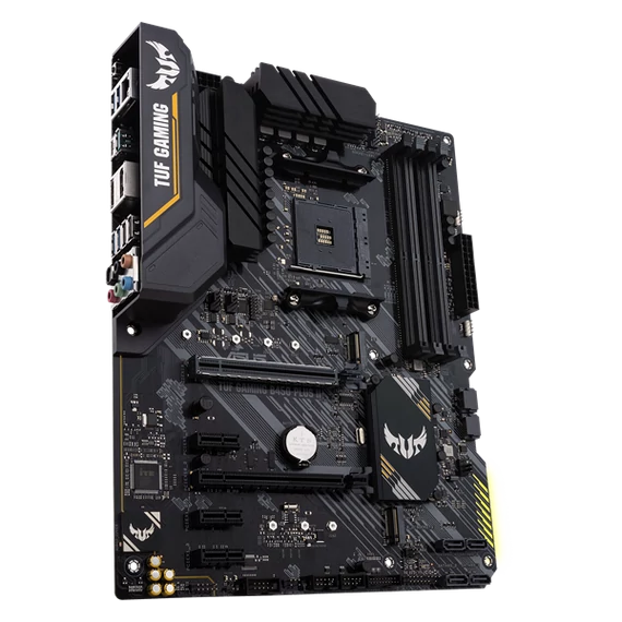 ASUS Alaplap AM4 TUF GAMING B450-PLUS II AMD B450, ATX