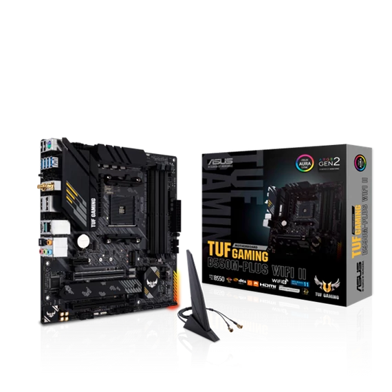 ASUS Alaplap AM4 TUF GAMING B550M-PLUS WIFI II AMD B550, mATX