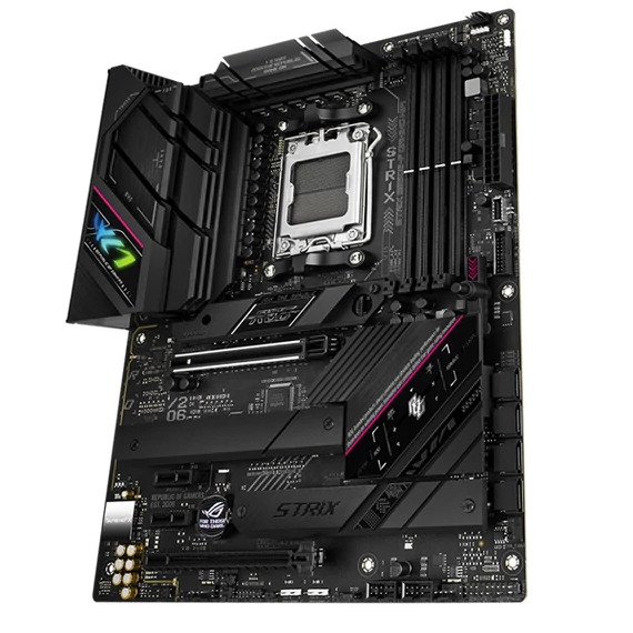 ASUS Alaplap AM5 ROG STRIX B650E-F GAMING WIFI AMD B650, ATX