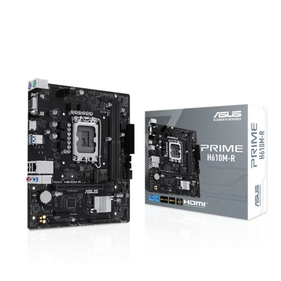 ASUS Alaplap S1700 PRIME H610M-R-SI INTEL H610, mATX